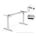 Ergonomic Office Furniture 2 Motors Table Height Adjustable Electric Standing Desk For Custom